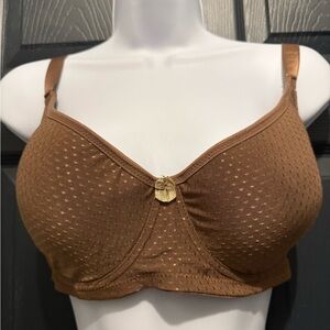 Carnival-Elegant Brown Women's Bra. Size 40C NWOT